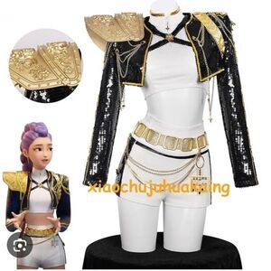 Rumi Kpop Demon Hunters costume - fits petite adult or teen size xs NWOT!